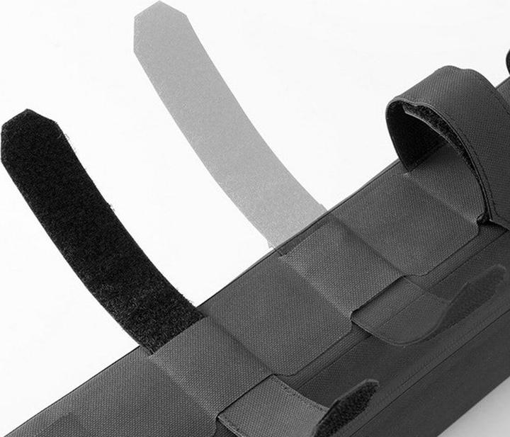 Image du produit Rockbros AS-043 Sacoche de vélo avec velcro 3l - noir (3 l, Sacoche de cadre)