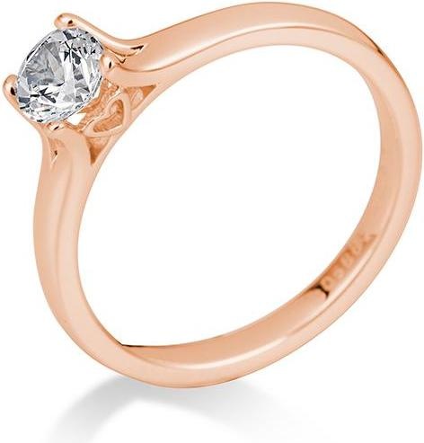 Actual product image Breuning 4 prong set from 0.40 ct. (52, 750/18 K Gold)
