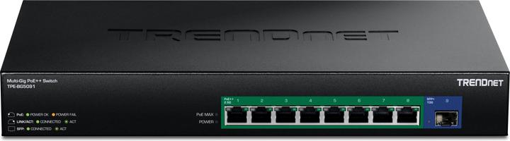 Produktbild Trendnet 9-PORT 2.5G GAN POWER POE++ (9 Ports)