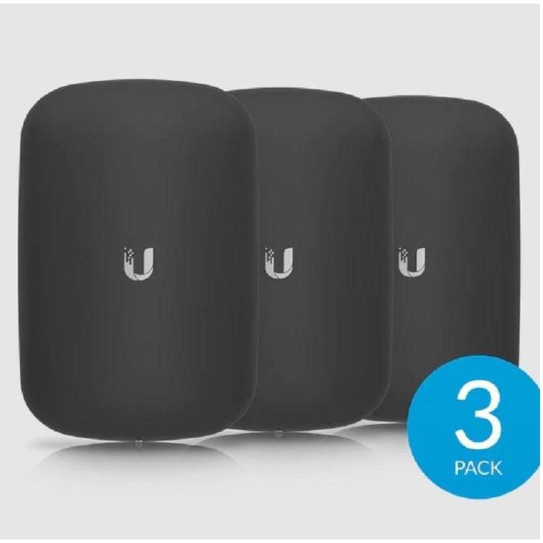 Ubiquiti EXTD-Abdeckung-Schwarz-3, Abdeckung für Access Point BeaconHD / U6 Extender, 3er-Pack, Zube