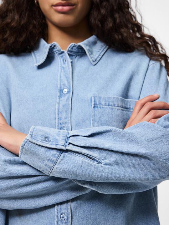 Immagine prodotto Pieces Pcmaisie Ls Denim Shirt Noos Bc (L)