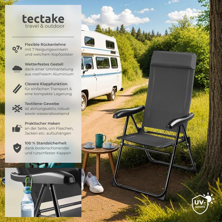 Produktbild tectake Müritz mit Kopfpolster