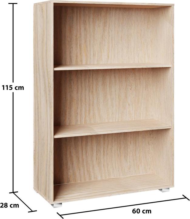 Image du produit Casaria Bibliothèque (115 x 60 x 31 cm)