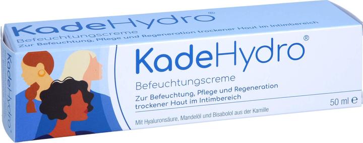 Produktbild Dr. Kade Pharma KadeHydro Befeuchtungscreme, 50 ml CRE (50 ml, Intimcrème)