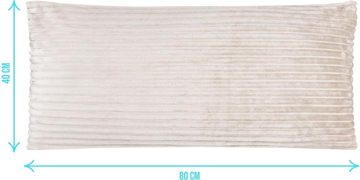 Actual product image Aspero 2 Striped Flannel Mendoza Cushion Covers - 9051 (Pillowcase, 40 x 80 cm)