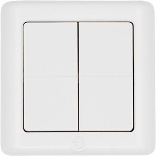 Actual product image Shelly BLU wall switch