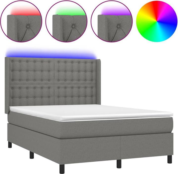 Actual product image vidaXL Boxspringbett (140 x 200 cm)