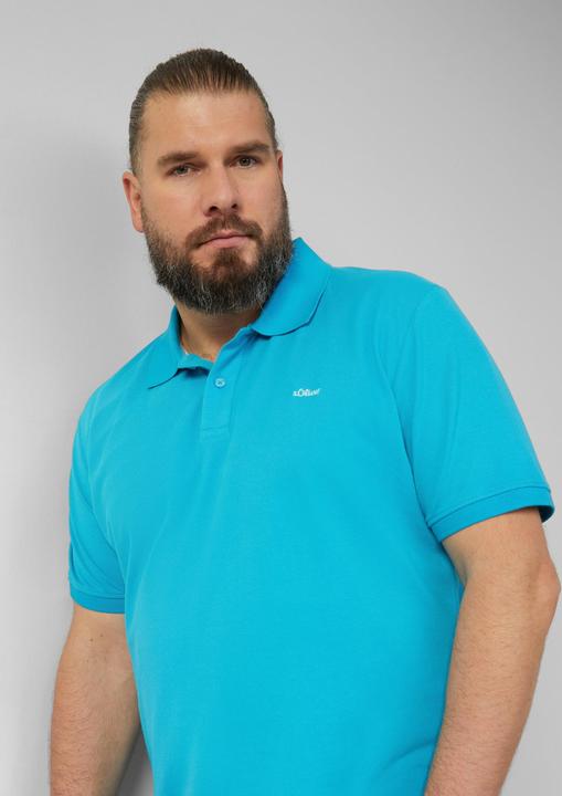 Produktbild S.Oliver Polo-Shirt Poloshirt aus Baumwollpiqué (5XL)
