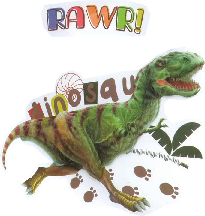 Actual product image Toi-Toys Wall decoration sticker dinosaur