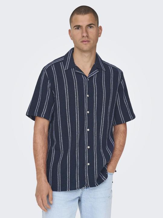 Immagine prodotto Only & Sons Camicia a maniche corte a righe (XXL)