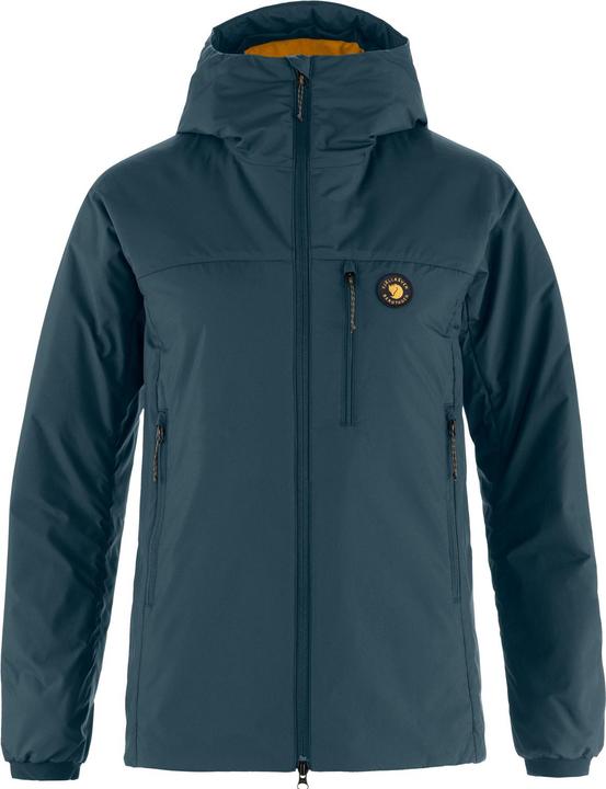 mountain blue-mustard yellow