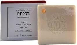 Actual product image Depot No.602 Dark Tea Scented Bar Soap (Hard soap)