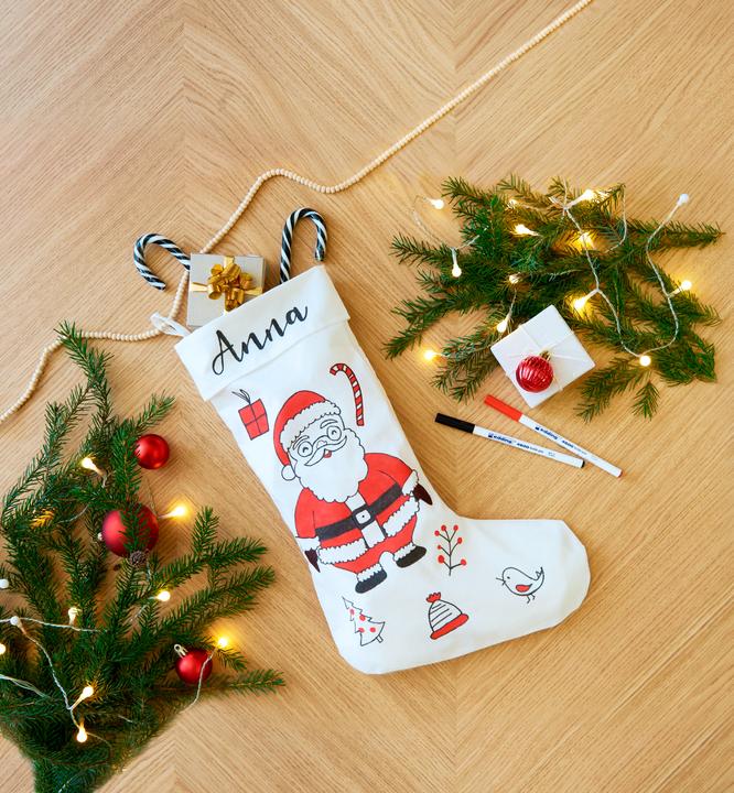 Image du produit Edding Marqueur textile 4600 Kit Père Noël 4 pièces (2x)