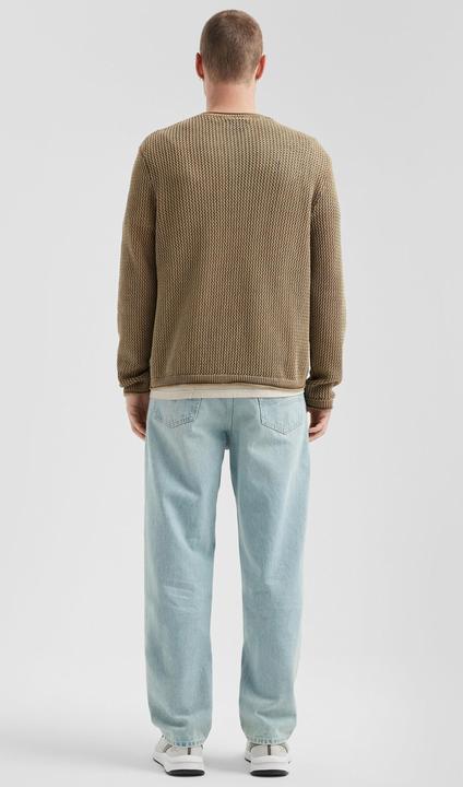 Actual product image s.Oliver Strickpullover Gewaschener Strickpullover mit Strukturmuster (L)