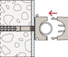 Actual product image Fischer 68012 Clamp SCH 812 GR (100)