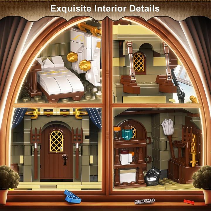 Actual product image Mould King Medieval windmill