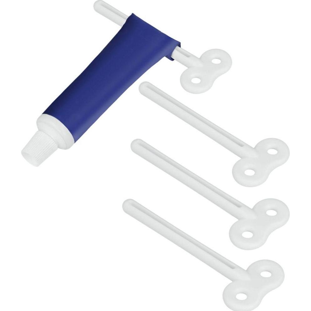 Metaltex Pressa per tubi, Gadget da cucina, Bianco