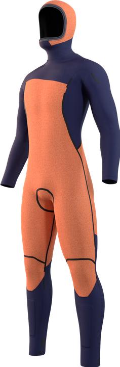 Actual product image Mystic Marshall Hooded Fullsuit 5/3mm (5/3 mm, XL)