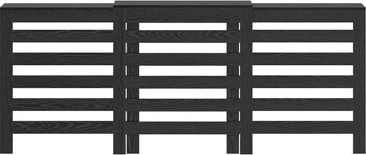 Produktbild VidaXL Schwarzes Eichen-Radiatorcover