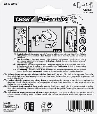 Image du produit tesa Powerstrips Hook small Classic