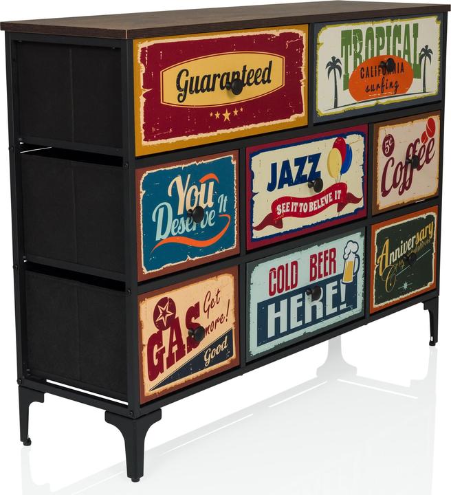 Image du produit hjh LIVING Ameriko B (102.50 x 30 x 77.50 cm)