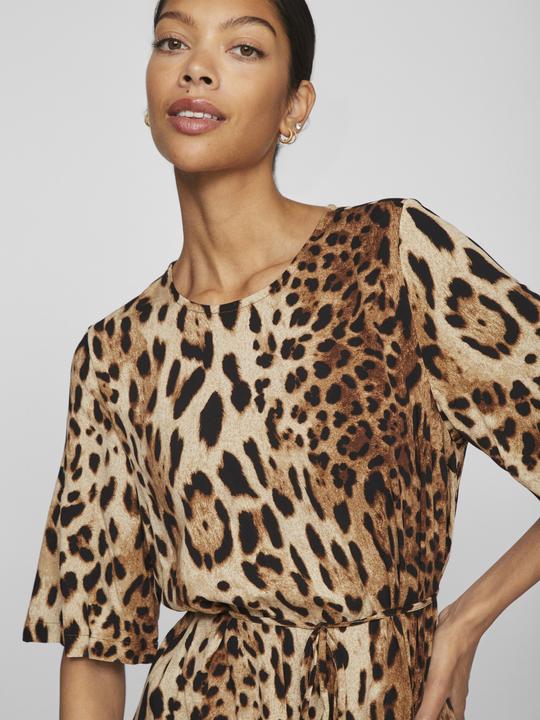 Immagine prodotto Vila Maxi abito a maniche corte con stampa leopardata (38)