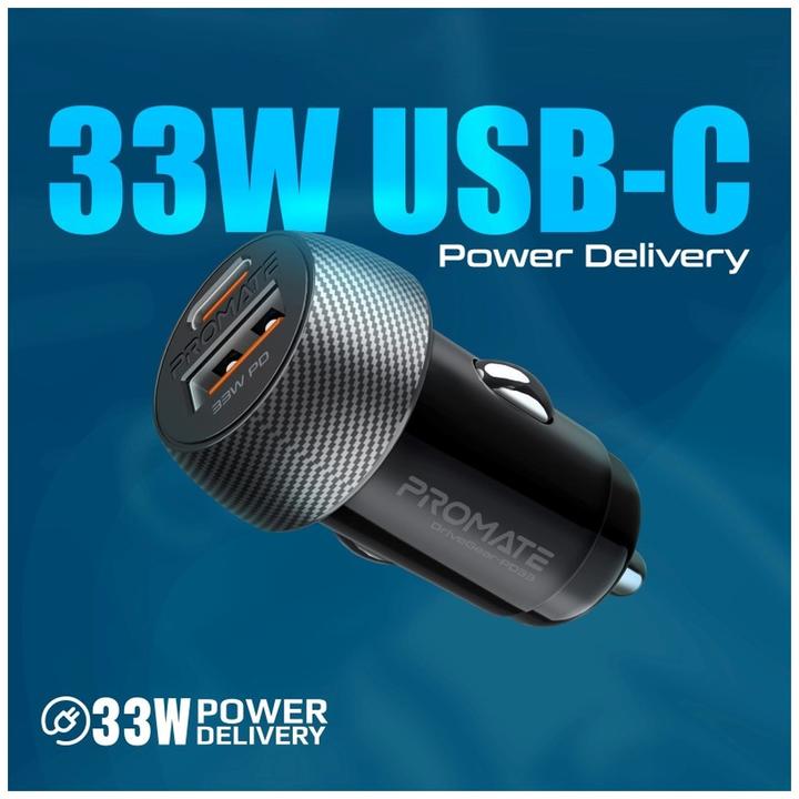Actual product image ProMate DriveGear-PD33 Mini Car Charger