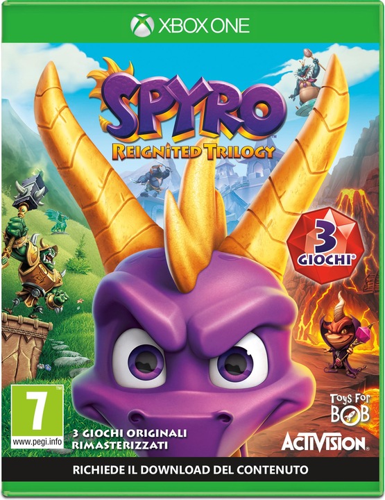 Actual product image Activision Spyro Reignited Trilogy (Xbox One X, Xbox Series X, IT)