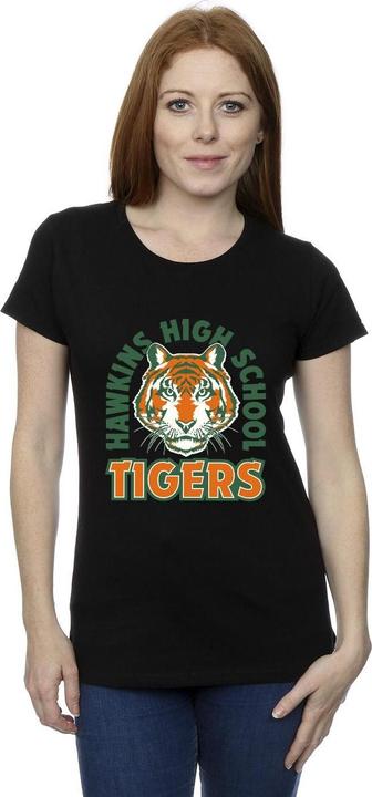 Produktbild Netflix Stranger Things Hawkins Arch Tiger TShirt (M)