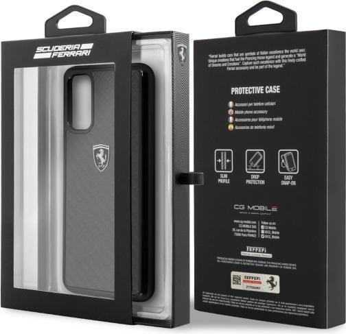 Actual product image Ferrari Carbon Fibre Case (Samsung Galaxy S20)