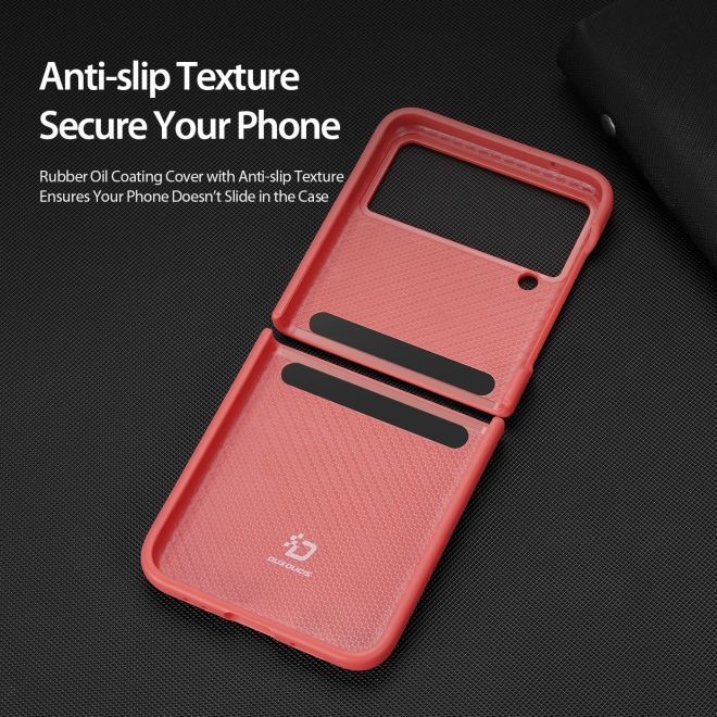 Produktbild Dux Ducis Venice Series Echtleder Case (Samsung Galaxy Z Flip4)
