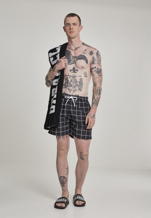 Produktbild Urban Classics Check Swim Shorts (M)
