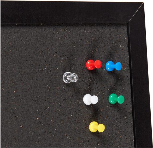 Produktbild Euro Pinnwand 60x80 schwarz/schwarz / FSC Mix (Pinnwand, 60 x 80 cm)