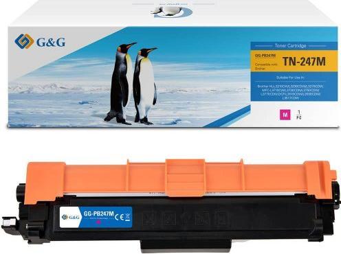 Actual product image G&G TONER BR TN247M M 2300 PAG (M)
