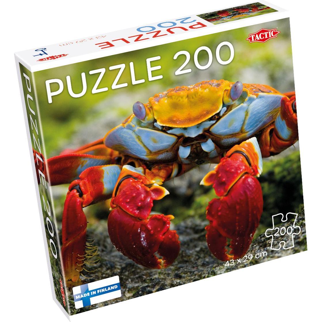 Thumbnail - Tactic Puzzle Bunte Krabbe, 200 Teile. (200 Teile)