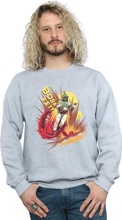 Immagine prodotto Star Wars Boba Fett Rocket Powered Felpa Uomo (S)