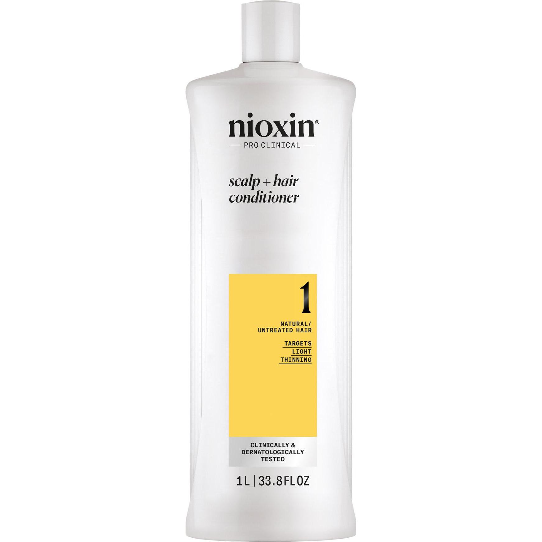 Nioxin, Balsamo, Scalp + Hair System 1 Conditioner (1000 ml)