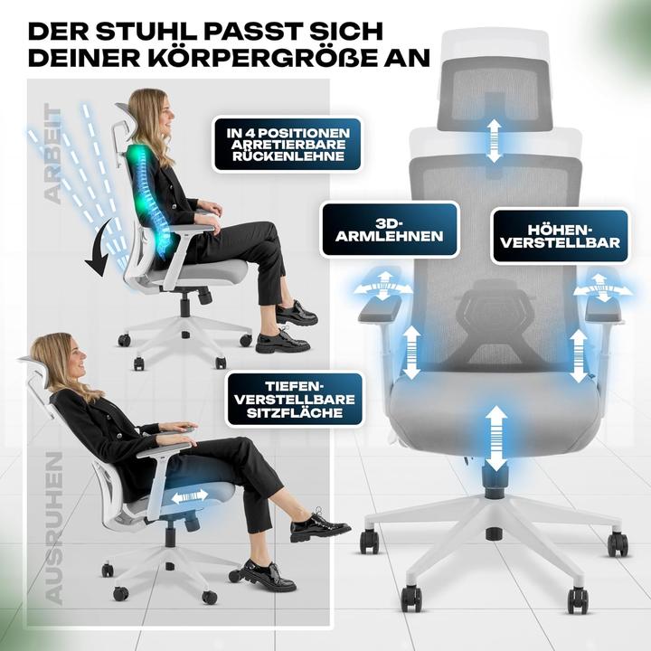 Produktbild Valkenstol Ergonomischer Bürostuhl M3 Pro