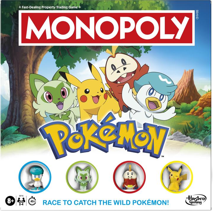 Produktbild Hasbro Pokémon Brettspiel Monopoly *Englische Version* (Englisch)