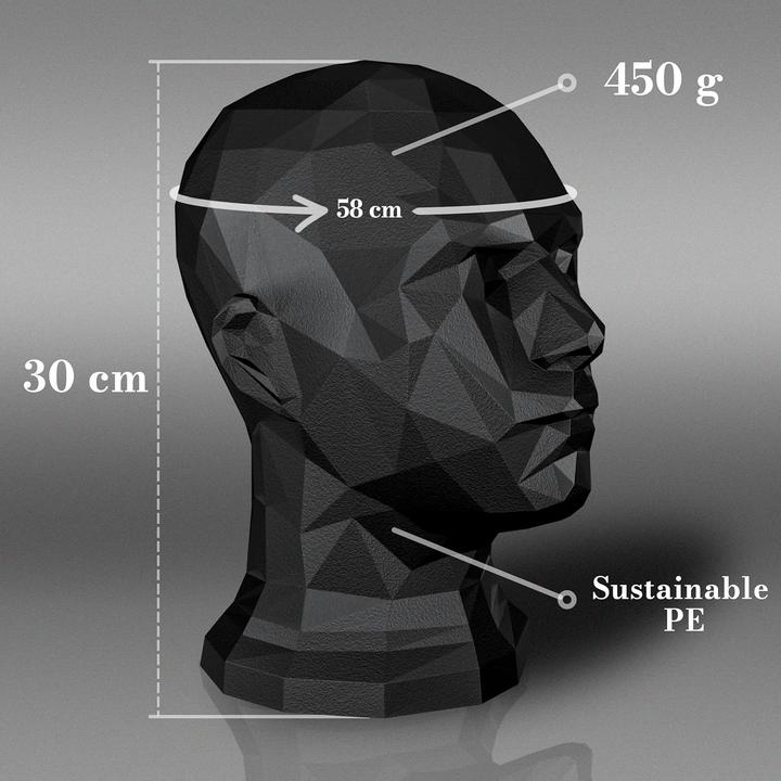 Image du produit Testafit Deko-Mannequin Kopf für Helme und Brillen