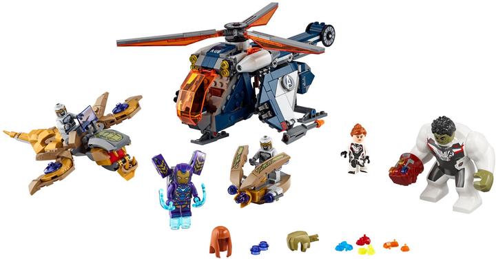 Actual product image LEGO Avengers Hulk Helicopter Rescue (76144, LEGO Marvel)