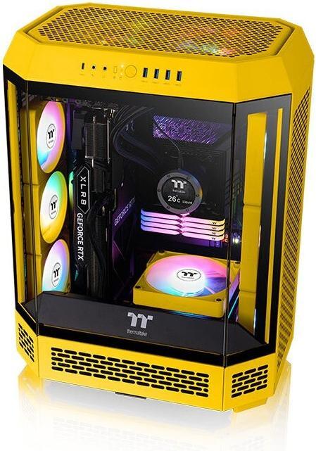 Image du produit Thermaltake TT CT140 EX ARGB Sync PC Cooling Fan 3 Pack Bumblebee (140 mm, 3 x)