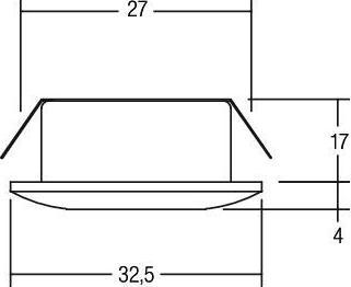 Actual product image Brumberg LED light point (70 lm)