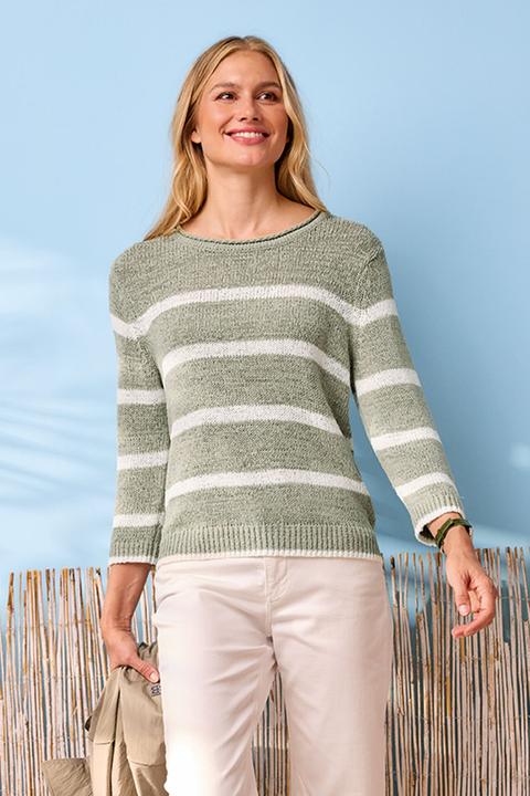 Produktbild Betty Barclay Damen Streifenpullover (46)