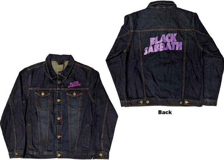Produktbild Black Sabbath Wavy Logo Denim-Jacket (L)