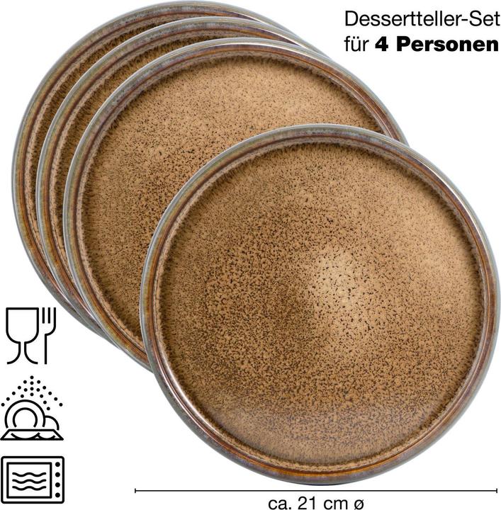 Produktbild Moritz & Moritz SOLID Dessertteller (4x)