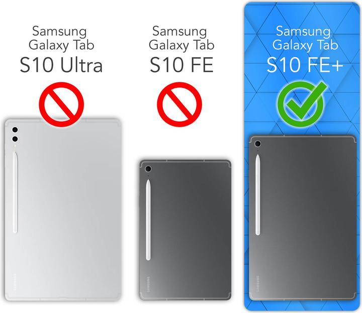 Produktbild EAZY CASE Tablet Schutzglas für Samsung Galaxy Tab S10 FE Plus (1 Stk., Samsung Galaxy Tab S10 FE)