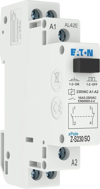 Produktbild Eaton Stromstossschalter 230VAC/16A/1S+1O Z-S230/
