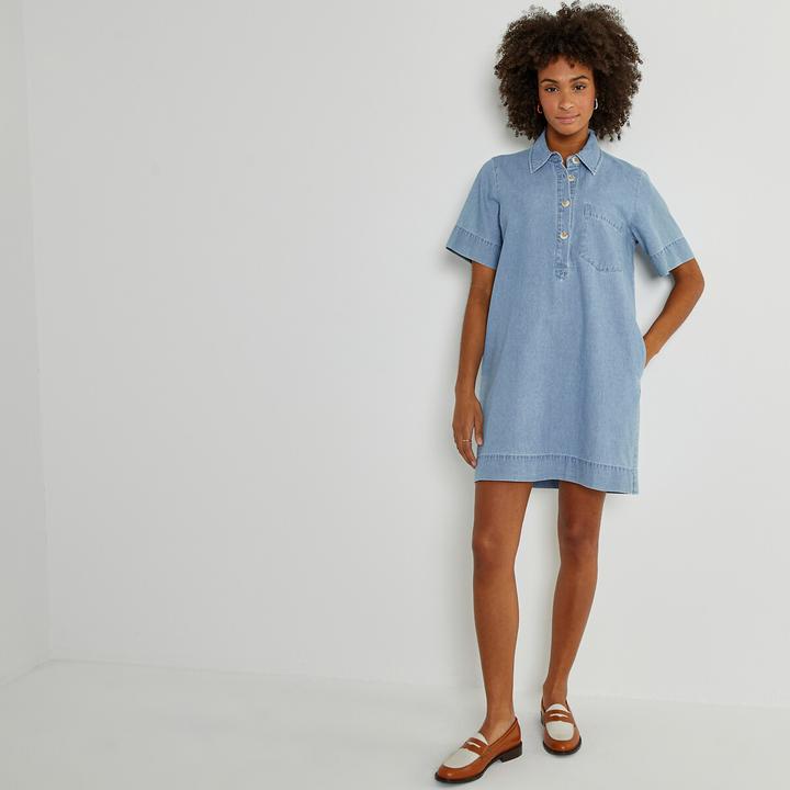 Image du produit La Redoute Collections Robe courte en jean (44)