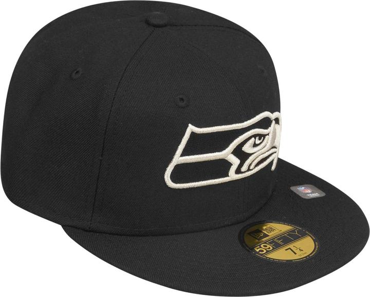 Actual product image New Era 59Fifty Fitted Cap - METALLIC Seattle Seahawks 7 1/8 (7 1/8)